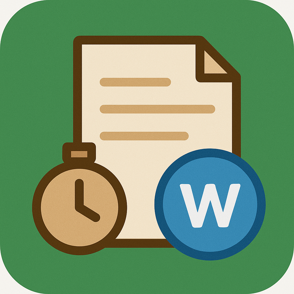 Ícone de documento Word